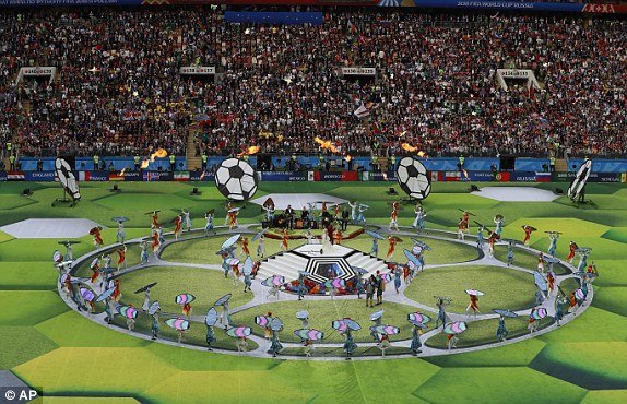Khai mạc World Cup 2018 đầy ấn tượng, mang đậm văn hóa xứ sở bạch dương