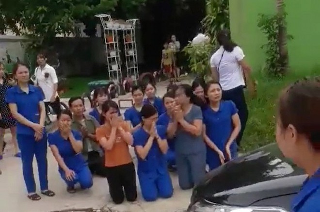 Thông tin mới nhất vụ cô giáo mầm non quỳ gối ở Nghệ An
