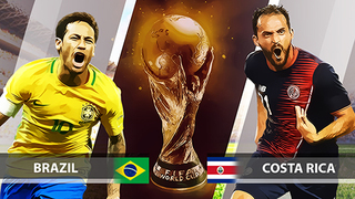 Dự đoán kết quả tỷ số World Cup 2018 giữa đội tuyển Brazil và Costa Rica