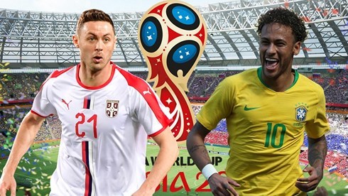 Dự đoán kết quả tỷ số World Cup 2018 giữa đội tuyển Serbia và Brazil