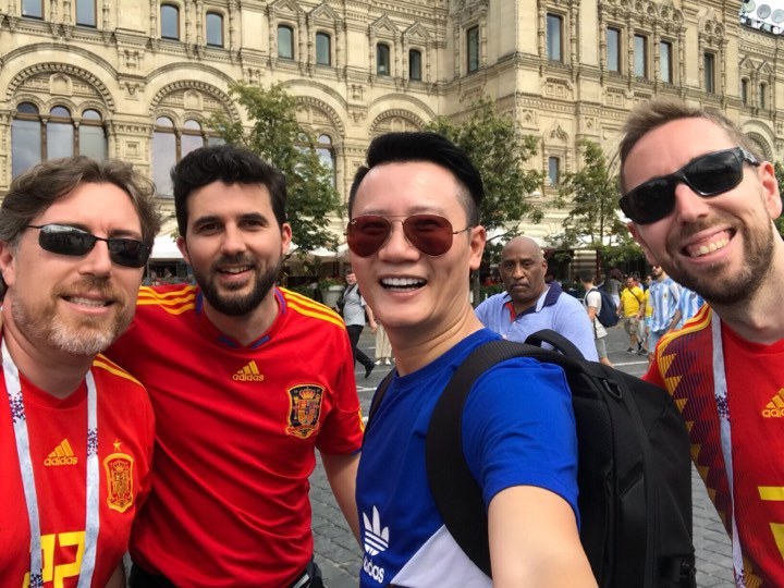 Sau Bình Minh, đến lượt Hoàng Bách chơi trội sang Nga xem World Cup 2018