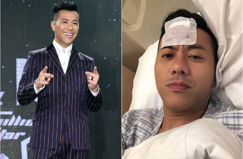  Ca sĩ Hong Kong xem World Cup trong quán karaoke bị ngã vỡ đầu khâu 37 mũi