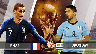 Dự đoán kết quả tỷ số World Cup 2018 giữa đội tuyển Pháp và Uruguay