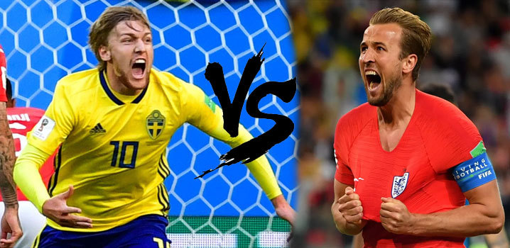 Dự đoán kết quả tỷ số World Cup 2018 giữa đội tuyển Thụy Điển và Anh