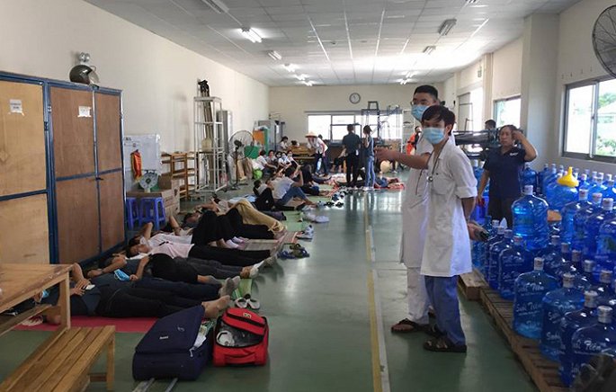 Xác định nguyên nhân khiến hàng chục công nhân ngất xỉu trong nhà máy ở Quảng Ninh