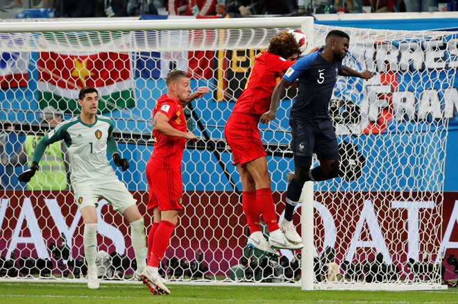 Trực tiếp Bán kết World cup 2018 Pháp và Bỉ