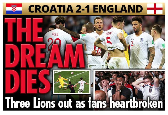 Giấc mơ đã chết, đội tuyển Anh bị loại cùng trái tim tan vỡ của CĐV