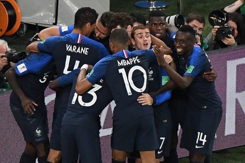 Đội tuyển Pháp đã xuất sắc đánh bại ‘ngựa ô’ Croatia và lên ngôi ở World Cup 2018