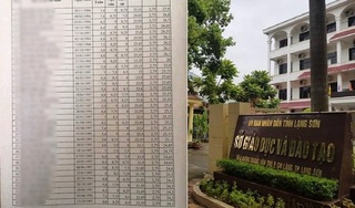 Kiểm tra, xác minh 35 trường hợp có điểm thi bất thường ở Lạng Sơn