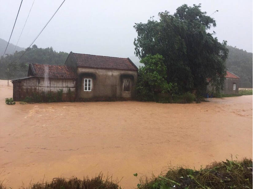 Thời tiết 20/7: Mưa lớn kéo dài, Thanh Hóa, Nghệ An nguy cơ ngập lụt