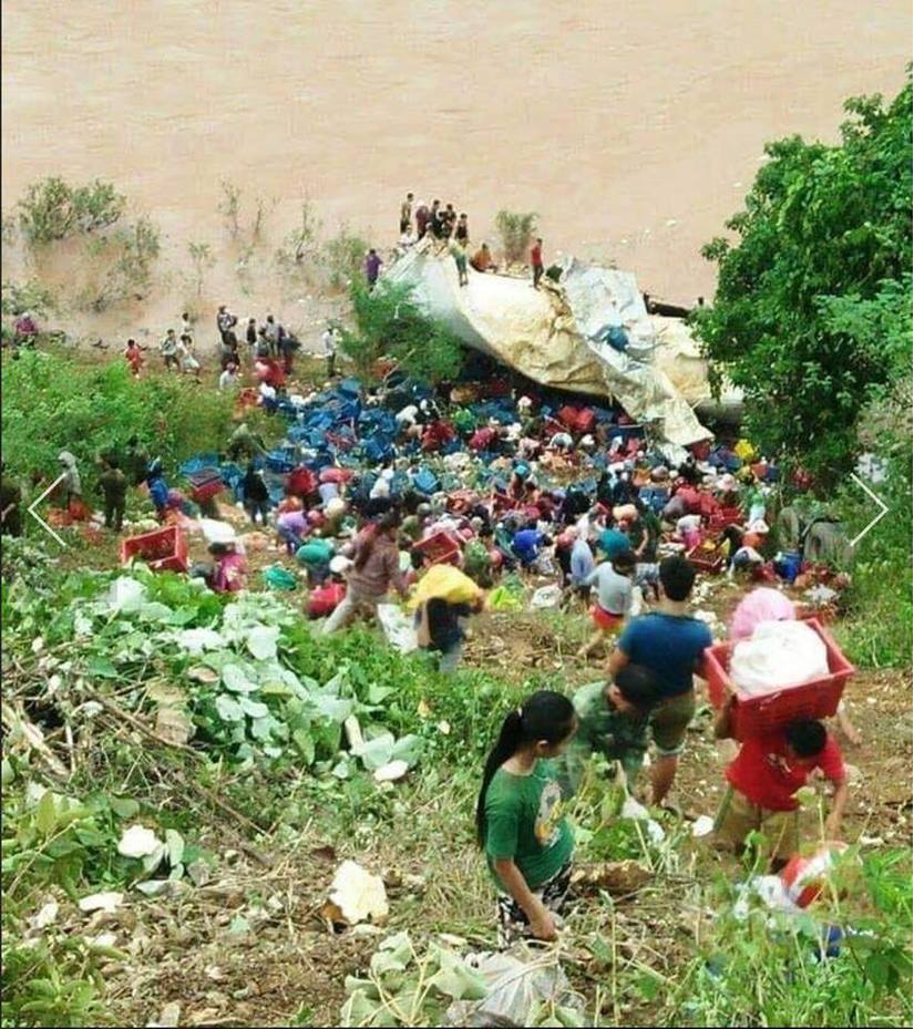 Chủ tịch huyện Minh Hoá nói gì trước thông tin người dân hôi của xe chở măng cụt gặp nạn?