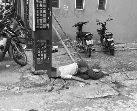 Hà Nội: Ngã thang khi treo băng rôn, người đàn ông tử vong tại chỗ