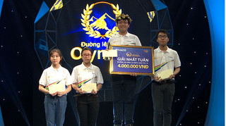 10X Nam Định đạt điểm số cao nhất Olympia năm thứ 18