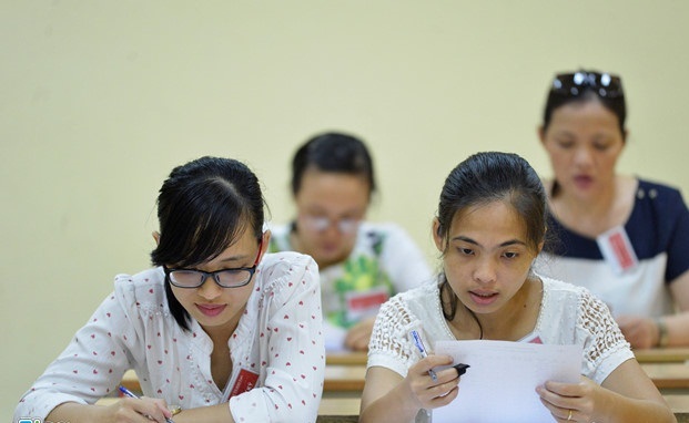 Nhiều bài thi ở Nam Định, Thái Bình đổi điểm sau chấm phúc khảo 