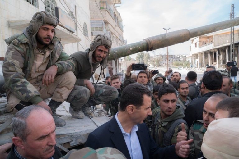 Tổng thống Assad tin vào chiến thắng rất gần của quân đội Syria