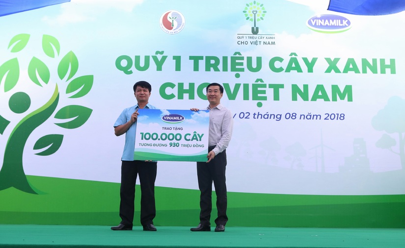 Vinamilk trồng 100.000 cây xanh tại Bắc Kạn2