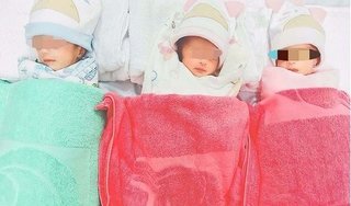 3 em bé sinh ba của cặp vợ chồng hiếm muộn được cứu sống ngoạn mục