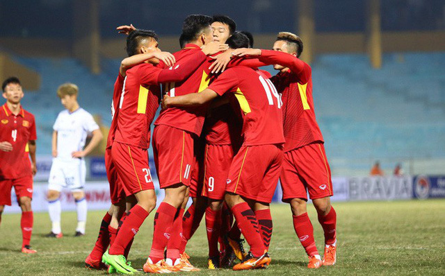 U23 Việt Nam giành chiến thắng ở trận ra quân Cup Tứ hùng