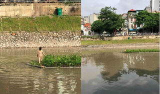 Cô gái khỏa thân đứng giữa sông Tô Lịch bị 'ngáo' hay 'có vấn đề về thần kinh'?