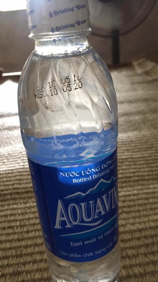 Nước đóng bình Aquavina Thụy Lôi có đảm bảo chất lượng?