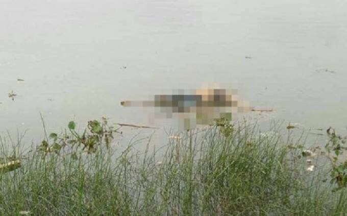 Bàng hoàng phát hiện thi thể nam thanh niên nổi giữa sông