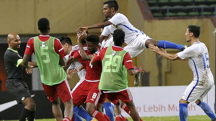 U23 Malaysia đã bất ngờ chơi hay hơn và giành chiến thắng cách  biệt 2-0 trước đại diện Tây Á. 