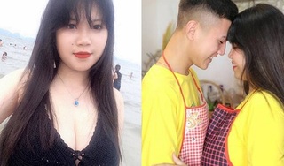Cô gái Hải Dương có vòng 1 'khủng' hơn 110cm tung ảnh ngọt ngào với bạn trai