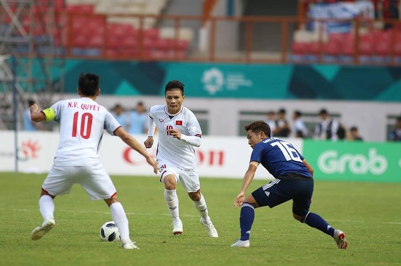 Olympic Việt Nam đã đánh bại Nhật Bản với tỉ số 1-0 qua đó đứng đầu bảng D 