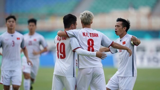 Olympic Việt Nam đang tích cực tập luyện cho trận so tài với Bahrain 