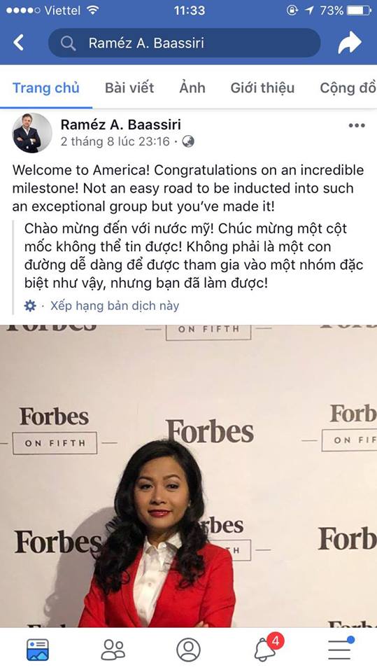 Ông Trần Quí Thanh là doanh nhân Việt tiếp theo được Forbes vinh danh?