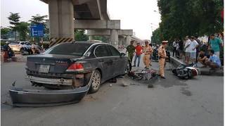Bất ngờ 'thủ phạm' khiến nữ tài xế BMW gây tai nạn liên hoàn ở Hà Nội