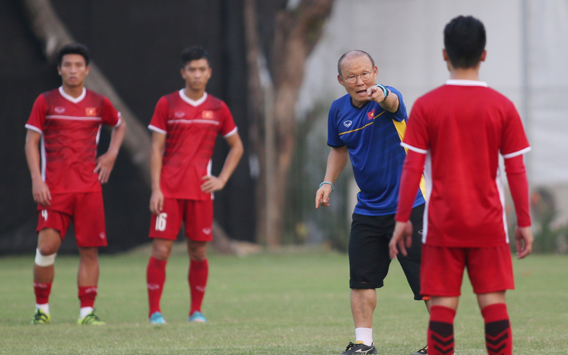 Huấn luyện viên Park Hang - seo dốc mọi tâm sức hạ gục Bahrain
