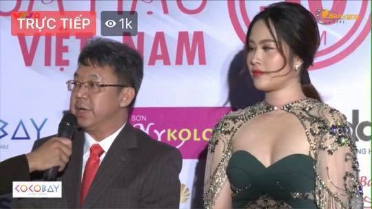 Nam Em gây bất ngờ tại thảm đỏ Hoa hậu Việt Nam 2018 khi cằm ngấn mỡ, ba vòng phát phì