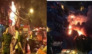 Con số thiệt hại cực lớn sau vụ cháy kinh hoàng tại đường Đê La Thành