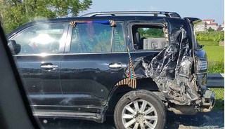 Cơ quan điều tra Công an Hà Nội thụ lý vụ tài xế Lexus bị tông chết trên cao tốc