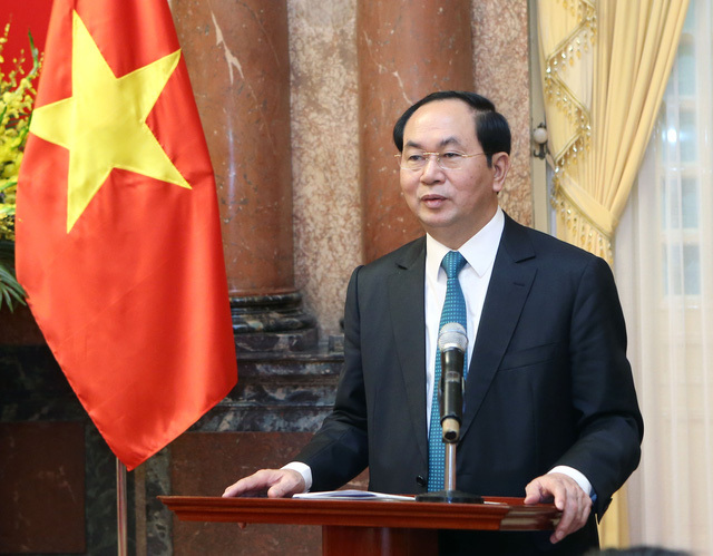 Chủ tịch nước Trần Đại Quang gửi thư chúc Tết Trung thu