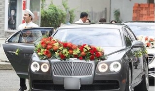 Thiếu gia John Tuấn Nguyễn lái xe sang Bentley hơn 10 tỷ đón Lan Khuê