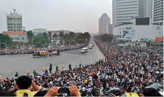 Những tuyến phố nào ngừng lưu thông trong 2 ngày Quốc tang Chủ tịch nước Trần Đại Quang?