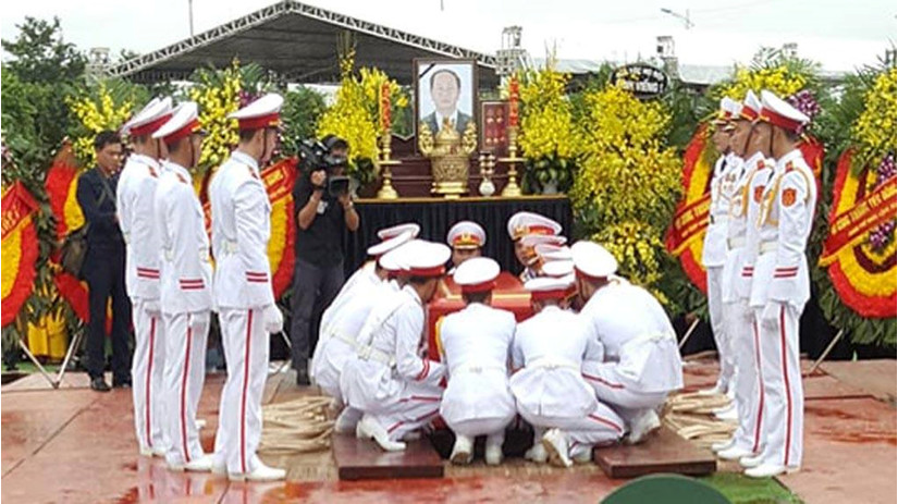 Lễ an táng Chủ tịch nước Trần Đại Quang tại quê nhà Ninh Bình