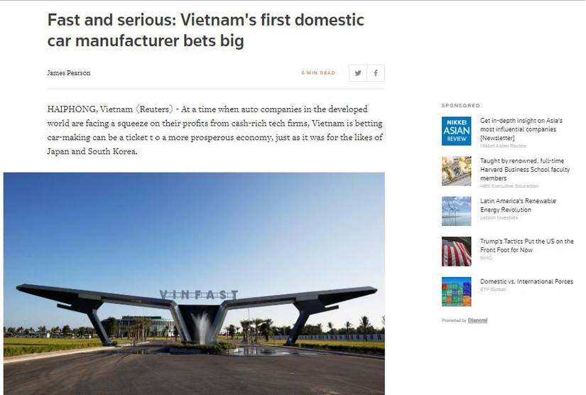 Thế giới nói gì về xe Vinfast của Việt Nam 2