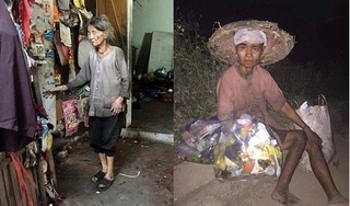 Cảnh sống khốn khổ đến bần cùng giữa Hà Nội: Mẹ già mù lòa 88 tuổi chăm con điên dại