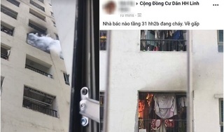 Bất ngờ nguyên nhân cháy căn hộ chung cư HH2B Linh Đàm khiến cư dân hú vía