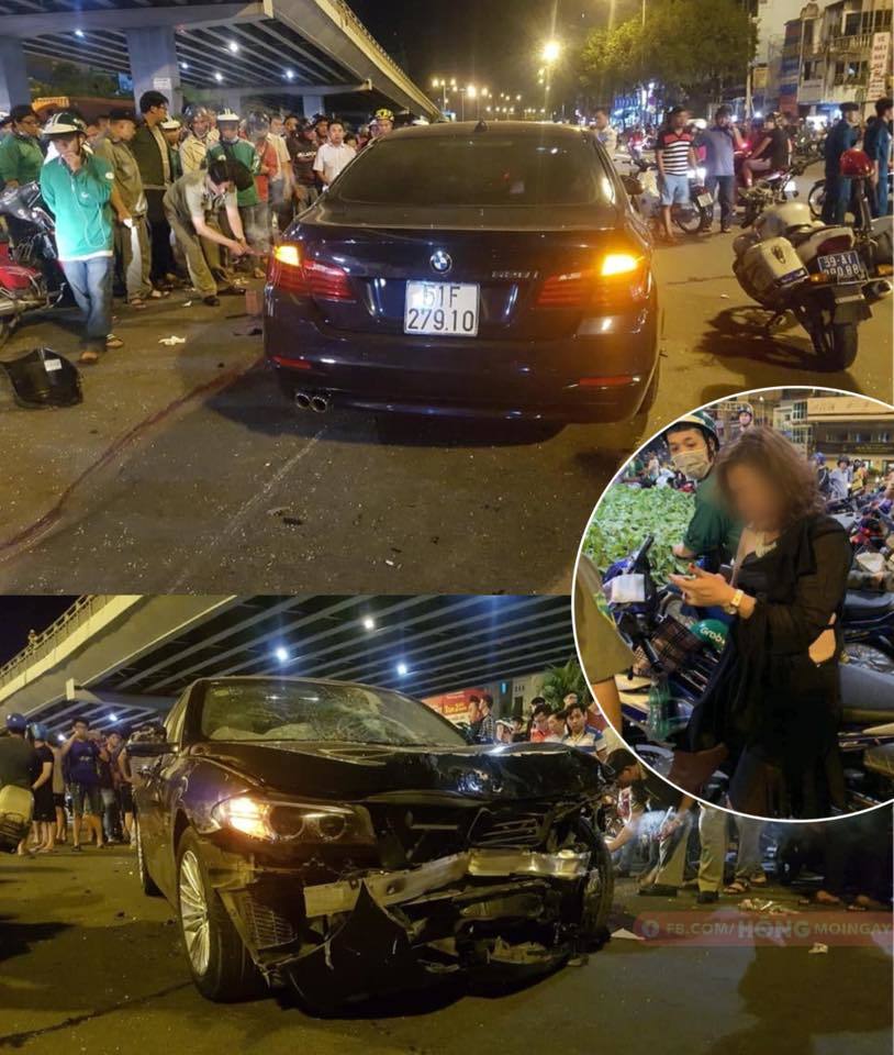 Sự thật danh tính nữ tài xế BMW tông liên hoàn gây chết người ở Sài Gòn