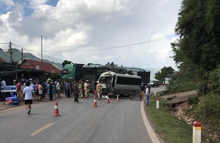 Vụ tai nạn ở Sơn La nhiều người bị thương
