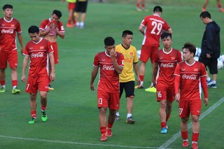 Đội tuyển Việt Nam gặp ca chấn thương đầu tiên trên đất Hàn Quốc