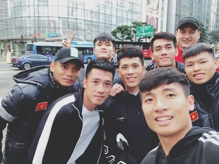 Các cầu thủ HAGL vắng mặt khi đội tuyển Việt Nam tham quan Seoul