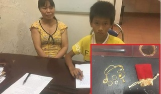 Quảng Ninh: Bé trai nhà nghèo trả lại nhẫn, dây chuyền cho người bị mất