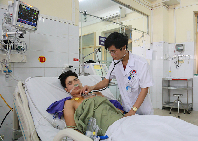 Bệnh nhân người Thái Bình bị đa chấn thương được cứu sống