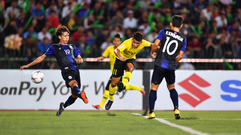 Đội tuyển Malaysia đã giành chiến thắng đậm 3-1 trước đội khách Lào
