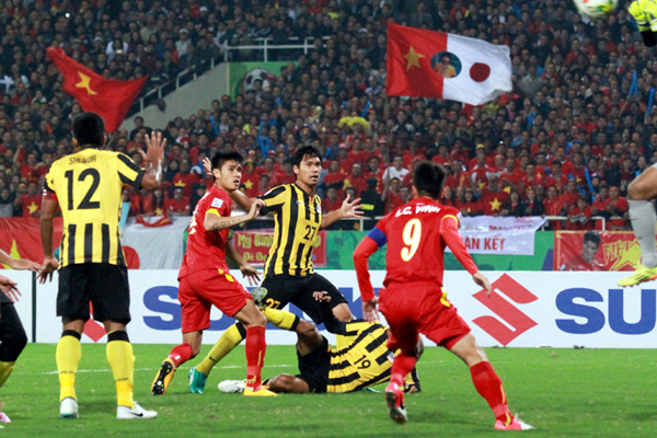 Đội tuyển Việt Nam chiếm ưu thế khi đối đầu với Malaysia